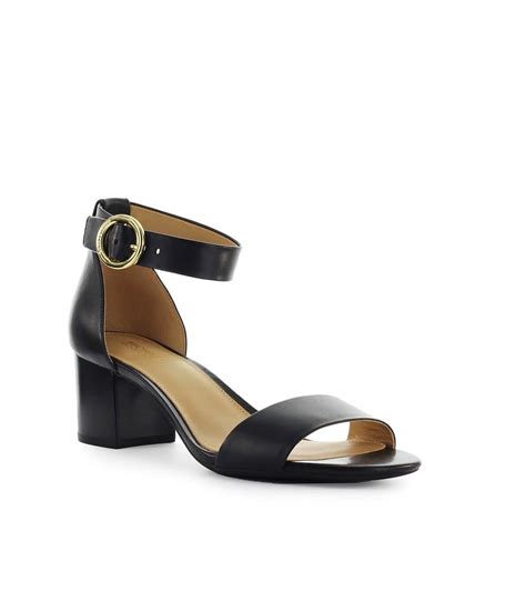 michael kors lena sandal black|michael kors closed toe sandals.